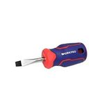 Workpro Wp221024 6.5x38mm Cr-v Manyetik Profesyonel Düz Topaç Tornavida Mavi