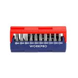 Workpro WP221062 13 Parça Manyetik CR-V Vidalama Bits Uç Seti