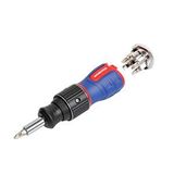 Workpro Wp221071 6-in-1 Profesyonel Cr-v Cırcırlı Manyetik Topaç Tornavida Seti Kırmızı