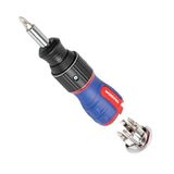 Workpro WP221071 6 in 1 Profesyonel CR-V Cırcırlı Manyetik Topaç Tornavida Seti