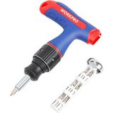 Workpro WP221072 7 in 1 Profesyonel CR-V T Saplı Cırcırlı Manyetik Tornavida Seti