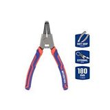 Workpro WP231151 180MM Cr-V Eğri Uçlu Yaylı Profesyonel Dış Segman Pensesi - Mavi