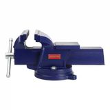 Workpro Wp233005 100 Mm Döner Tabanlı Örslü Tezgâh Mengenesi | Profesyonel Döküm Mengene