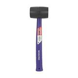 Workpro WP241041 57MM 450GR Pvc Pp Saplı Siyah Kauçuk Tokmak - Mavi
