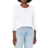 Workwear Kadın Underscrubs Uzun Kollu Örgü Tişört 4881, Beyaz, S