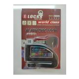 World Class Locks 110 Db Siyah Alarmlı Disk Kilidi