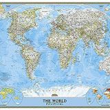 World Classic [Enlarged and Laminated] (National Geographic Reference Map) by National Geographic Maps - Reference (2016-01-08)