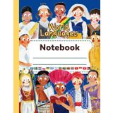 World Languages Notebook 2: Journal / Sketchbook (7.5" x 9.75") with helpful phrases in 15 Languages (ASL American Sign Language, Swedish, Hebrew, ... doodle & sketch (World Languages for Kids)