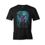 World Of Warcraft - Illidan Stormrage 3 Siyah Erkek Tshirt