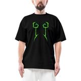 World Of Warcraft Legion Demon Hunter Oversize Siyah Tişört
