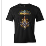 World Of Warcraft - Logo Siyah Erkek Tshirt - XL