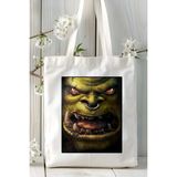 World Of Warcraft Oyun Baskılı Bez Çanta Omuz Çantası Kişiye Özel Model 23