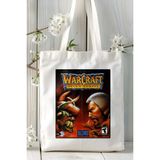 World Of Warcraft Oyun Baskılı Bez Çanta Omuz Çantası Kişiye Özel Model 24