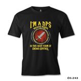 World of Warcraft - The DPS Siyah Erkek Tshirt