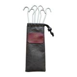 Worldcamp Çadır Tarp Kazığı 5mm 20cm Galvanizli 6 Adet Gri