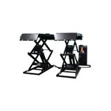 Worldforce 1 Metre Makaslı Lift Tam Otomatik Hidrolik Sistem 3.5 Ton 4 Piston Çift Nokta Havalı Emniyet Kilitli