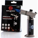 Worldforce 11260 Turbo Torch Piezo 1300° Doldurulabilir Jet Pürmüz 2 Alevli