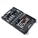 Worldforce 11501 114 Parça S-Ultra 1/4-1/2 Uzatmalı Cırcır Lokma Takımı