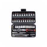 Worldforce 11503 46 Parça S-Ultra 1/4 Uzatmalı Cırcır Lokma Takımı