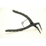 Worldforce 180MM Özel Segman Pensesi 90° Eğimli Çene UZUNLUĞU-53MM Uç Çapı-1mm Profesyonel - 180 mm