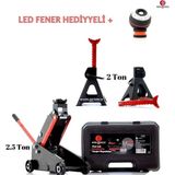 Worldforce 2.5 Ton Kriko ve 2 Ton Araç Sehpası ve LED Lamba Hediyeli Set