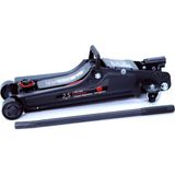 Worldforce 2,5 Ton Hidrolik Kriko Uzun Şase Yeni Nesil Düşük Profil MINI:85MM MAX:375MM