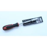 Worldforce 260 mm Lokma Tornavida S2 Çelik Profesyonel Alet 5,6,7,8,9,10,11,12,13 mm - 5 MM - Siyah