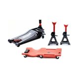 Worldforce 3 Ton Kriko. 3 Ton Sehpa Seti. Araç Altı Yatma Tahtası