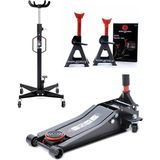 Worldforce 3 Ton Kriko ve 500 kg Ton Şanzıman Kriko ve 3 Ton Sehpa Seti