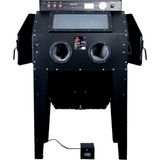 Worldforce 350 Litre Ful Set Profesyonel Çift Tabanca Vakum Motorlu Kumlama Makinesi - 350 lt