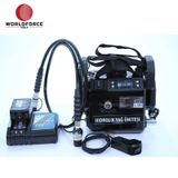 Worldforce Elektro Hidrolik Pompa 700 Bar 1 Litre Yağ Kapasiteli 18V 4.0AH 72WH Akülü Kablolu Kumandalı Yağ Ünitesi