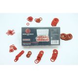 Worldforce Fiber O-Ring 600 Parça Asorti Conta Seti