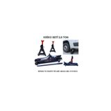 Worldforce Hidrolik Kriko Seti 2.5 Ton Kriko ve 2 Adet Kriko Standı Min: 85MM MAX:375MM