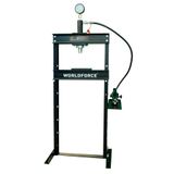Worldforce Hidrolik Pres 15 Ton Basınç Göstergeli Manuel Pompalı Profesyonel