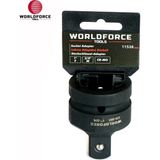Worldforce Lokma Adaptörü Darbeli Dönüştürücü 1''(F) x 3/4''(M) Crmo 1" Girişli 3/4" Çıkışlı - SİYAH - Siyah