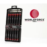Worldforce Telefoncu Hassas Tornavida Seti S2 Çelik Profesyonel