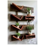 worldofwood Ahşap büyük şişelik