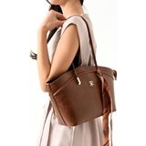 Worldstore Edwin Hm Kadın Omuz ve Kol Çantası Yumuşak DERI24×34 Ebatın - 88-Taba