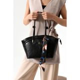Worldstore Edwin Hm Kadın Omuz ve Kol Çantası Yumuşak DERI24×34 Ebatın - --Siyah