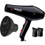 WorldTec Turbo Fön Makinası + Wigo - Siyah