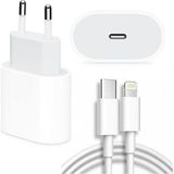 Worldway Apple 20W Usb-C Iphone 11 12 13 Pro Max Yeni Nesil Hızlı Şarj Aleti Seti Kablo ve Adaptör