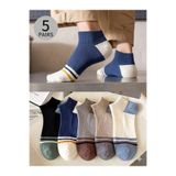 Worthy Socks 5 Li Erkek Patik Çorap Seti 5 Çift