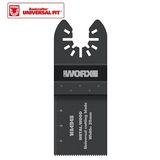 Worx Çok Amaçlı Raspalama Makinesi Universal Kesme Bıçağı 35x40MM Ahşap Fiberglas PVC