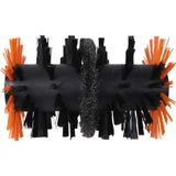 WORX WA0293 WG441E ile Uyumlu Sert ve Derz Dolgu Yüzeyler İçin 165mm Çelik Tel Destekli Temizlik Fırçası