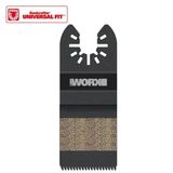 Worx Wa4960 Çok Amaçlı Raspalama Makinası İçin 35X40mm Ahşap, Pvc Universal Kesme Zımparalama Bıçağı