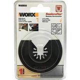 Worx WA5010 Çok Amaçlı Raspalama Makinesi Için 80MM 180˚ Metal, Ahşap, Fiberglas, Pvc Universal Kesm - Siyah
