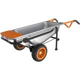 Worx WG050 100 lt 136 kg Profesyonel Çok Amaçlı El Arabası Taşıma Arabası