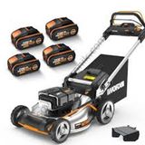 Worx WG761E 80 Volt 4.0 Ah Li-Ion 51 cm Kömürsüz Şarjlı Çim Biçme Makinesi