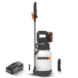 Worx Wg829E 20Volt 2.0Ah. Li-ion 5L Omuz Askılı Basınçlı İlaçlama ve Dezenfektan Pompası