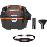 WORX WX031.9 20Volt 200W/16Kpa Li-ion Kömürsüz Flexi Esnek Hortumlu Islak/Kuru Süpürge & Üfleme (Akü